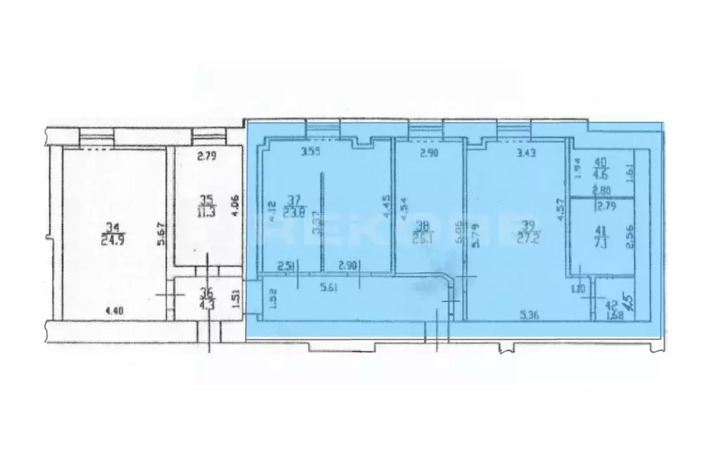 Офис в Санкт-Петербург Большая Разночинная ул., 14 (91 м) - Фото 1