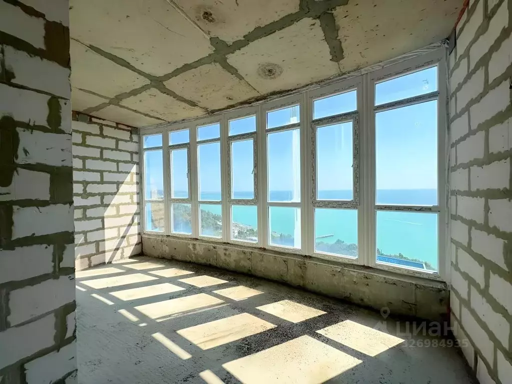 1-к кв. Краснодарский край, Сочи Приморье мкр, ул. Есауленко, 6Ак2 ... - Фото 1