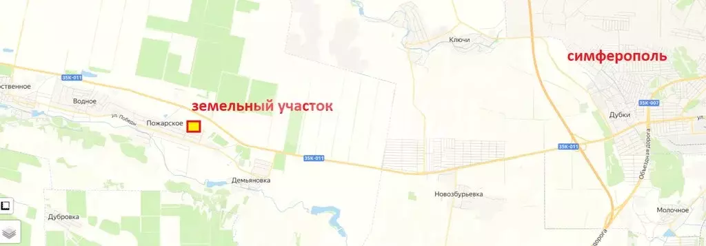 Участок в Пожарское, Лавандовый переулок (12 м) - Фото 2