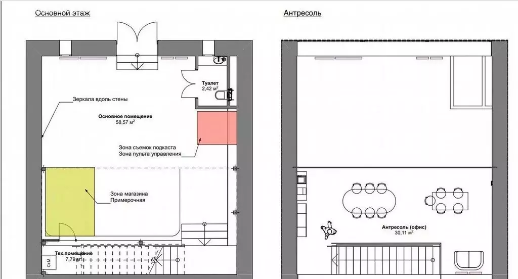 Помещение свободного назначения (70 м) - Фото 1