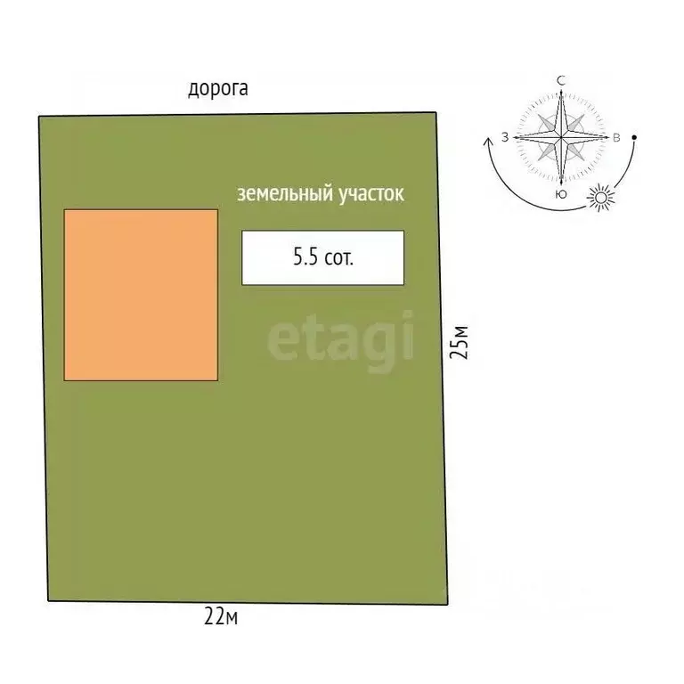 Дом в Тамбовская область, Тамбовский муниципальный округ, д. Крутые ... - Фото 2