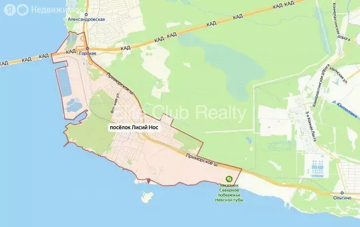 Участок в посёлок Лисий Нос, Приморское шоссе, 88 (11 м) - Фото 1