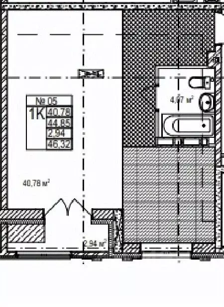 1-к кв. Нижегородская область, Нижний Новгород Малая Ямская ул. (46.32 ... - Фото 0