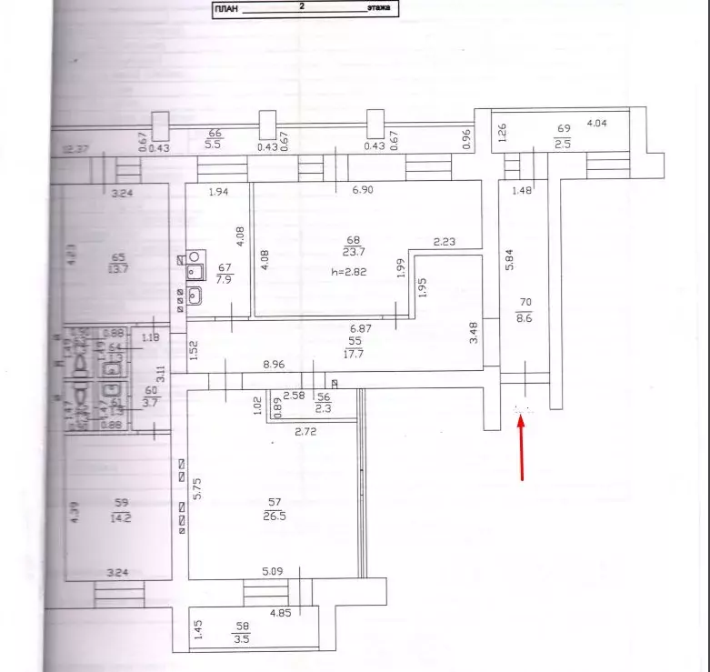 Помещение свободного назначения в Татарстан, Казань Гвардейская ул., ... - Фото 2