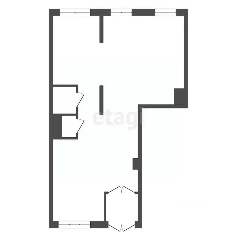 Торговая площадь в Красноярский край, Красноярск ул. Петра Подзолкова, ... - Фото 2