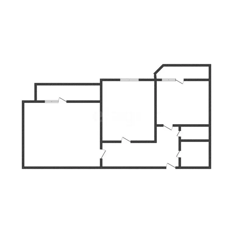 2-комнатная квартира: Губкин, улица Агошкова, 9 (70.7 м) - Фото 2