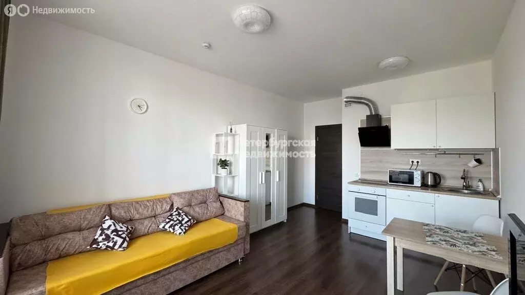 Квартира-студия: Санкт-Петербург, Верхне-Каменская улица, 5 (23.8 м) - Фото 1