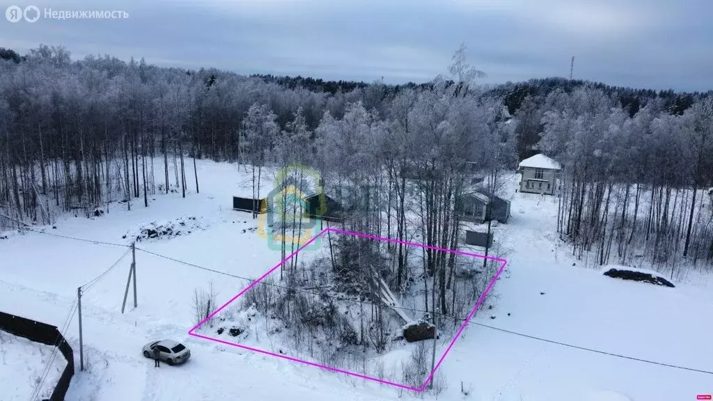 Участок в Токсовское городское поселение, СНТ Защита (9.96 м) - Фото 2