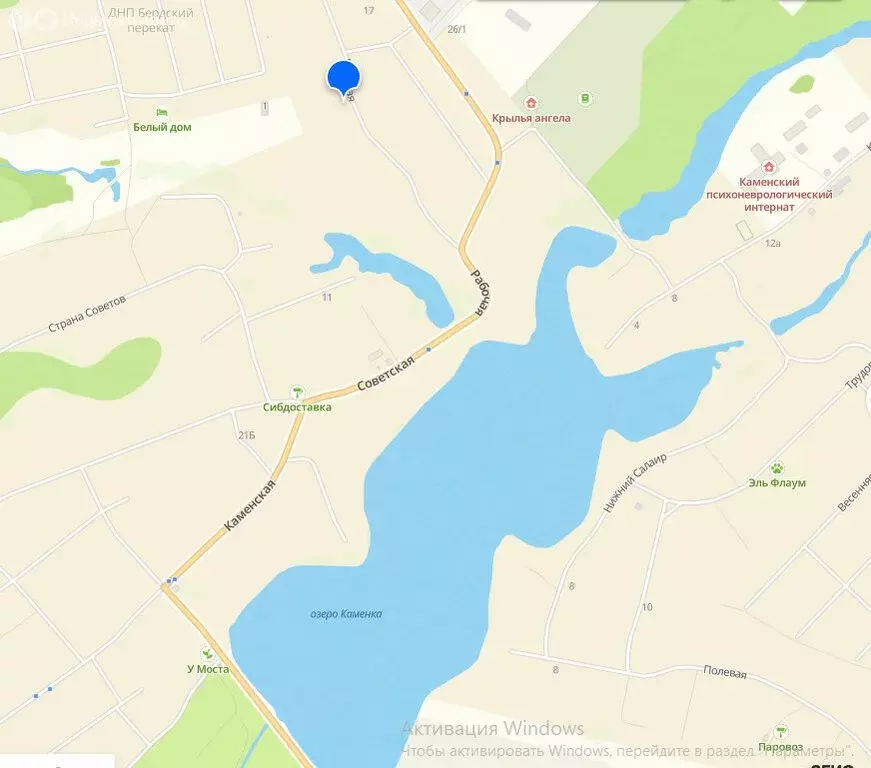 Участок в село Каменка, Рабочая улица (16.7 м) - Фото 2