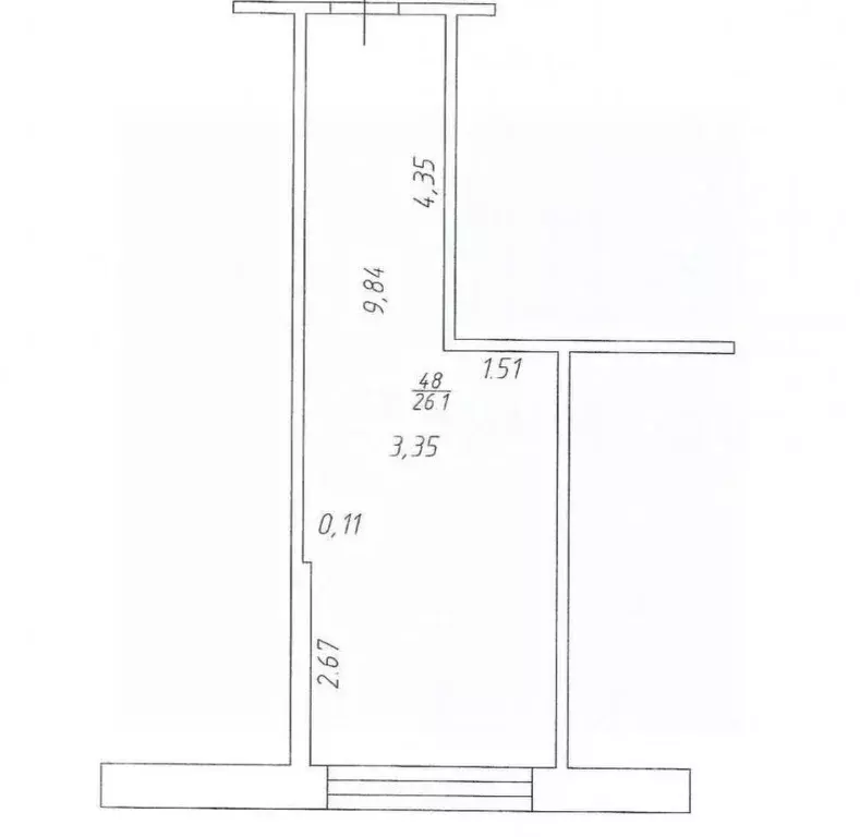 Помещение свободного назначения в Татарстан, Казань просп. Ямашева, ... - Фото 2