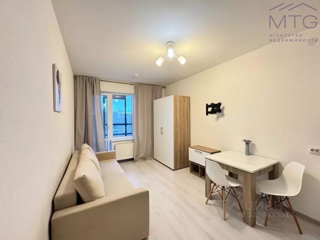 Студия Санкт-Петербург ул. Бориса Шмелева, 3 (24.0 м) - Фото 2