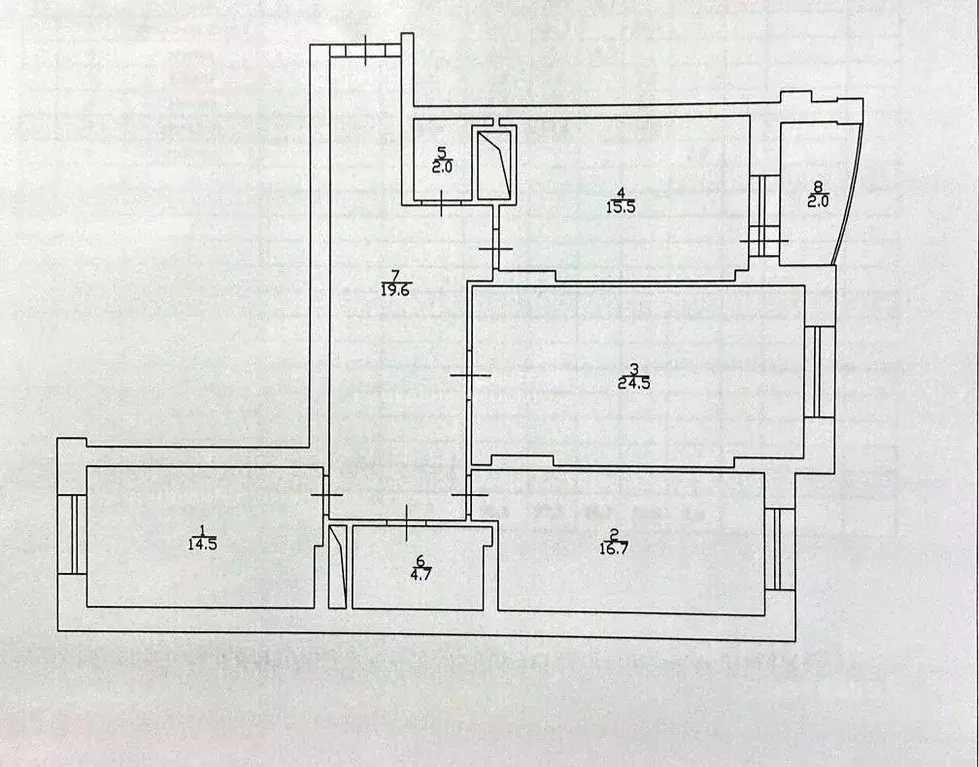 3-к кв. Татарстан, Казань Чистопольская ул., 71а (97.5 м) - Фото 1