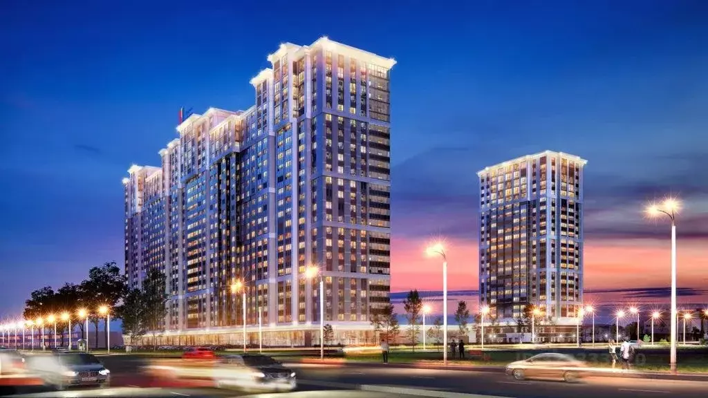 Студия Санкт-Петербург Октябрьская наб., 44 (37.0 м) - Фото 2