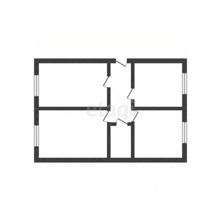 Дом в Белгородская область, Валуйки Восточная ул. (85 м) - Фото 2