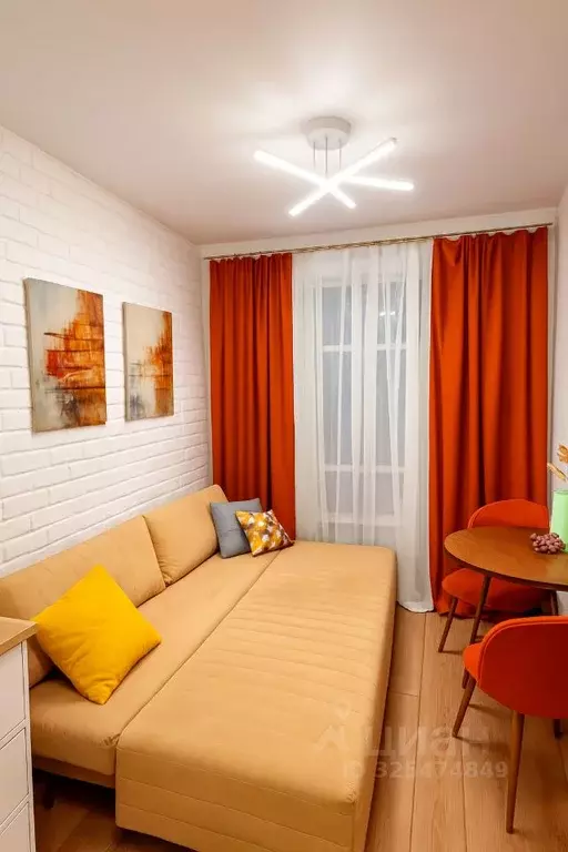 Студия Москва ул. Красина, 7С1 (19.0 м) - Фото 2