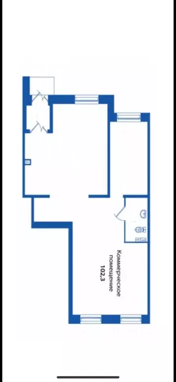 Помещение свободного назначения в Санкт-Петербург пос. Шушары, пер. ... - Фото 1