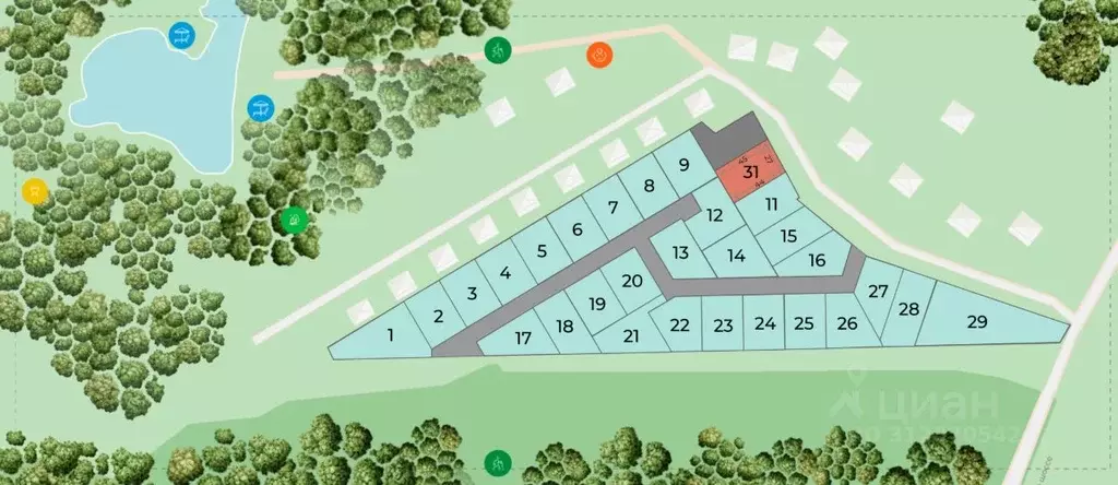 Участок в Санкт-Петербург пос. Левашово, Про Левашово кп,  (12.0 сот.) - Фото 1