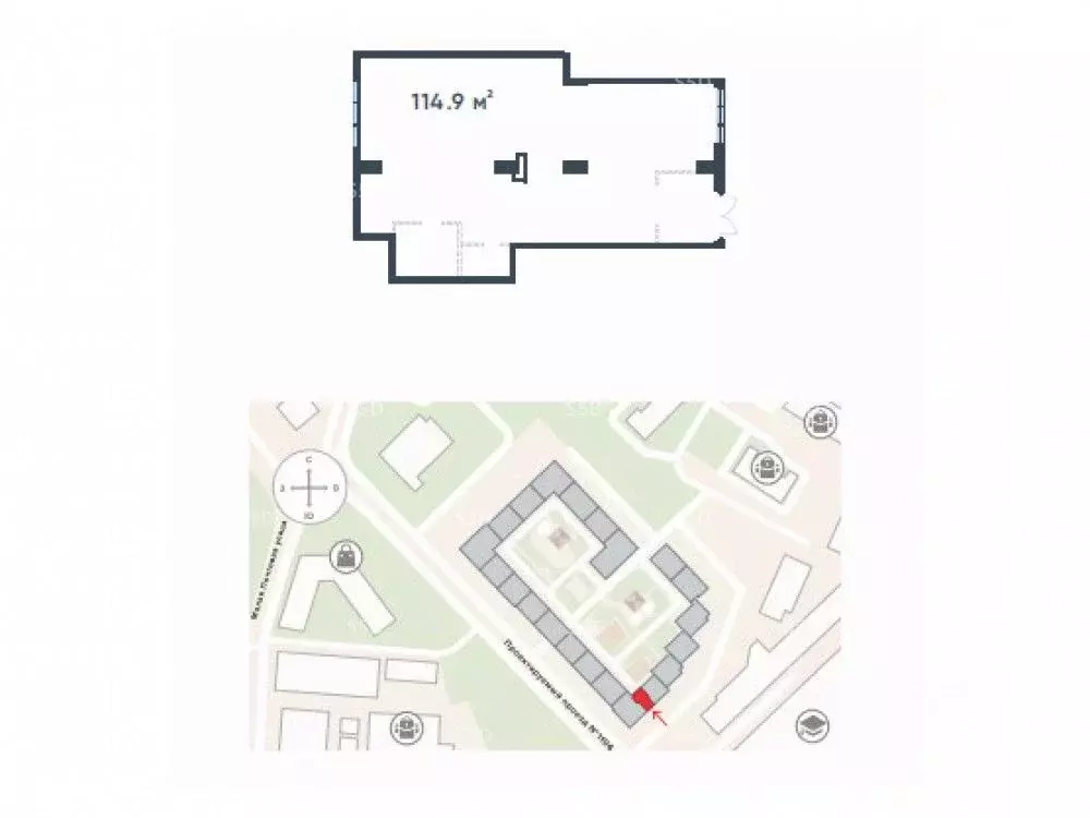 Торговая площадь в Москва Малая Почтовая ул., 12 (115 м) - Фото 2