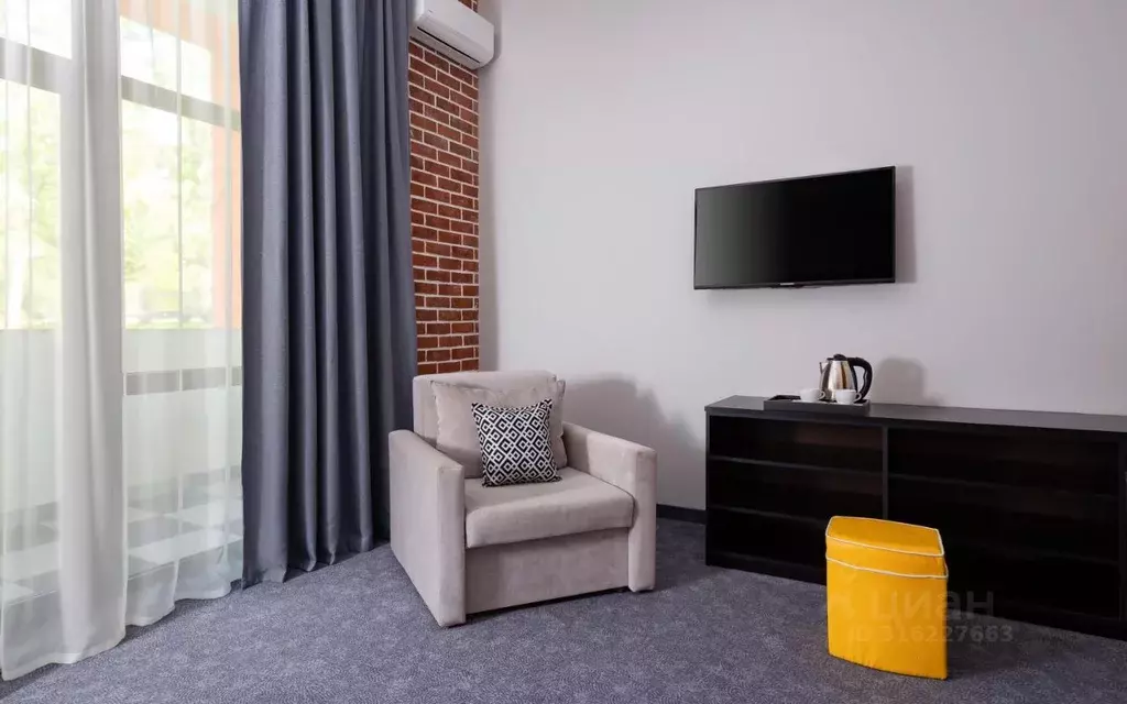 Комната Краснодарский край, Анапа ул. Верхняя Дорога, 120 (27.0 м) - Фото 1