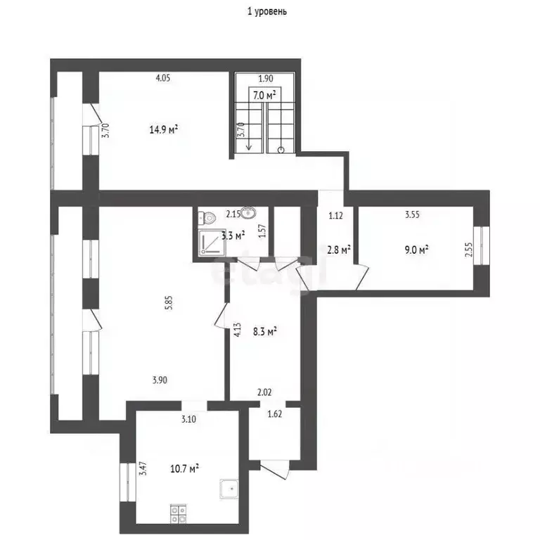 5-к кв. Московская область, Раменское Донинское ш., 2а (117.9 м) - Фото 2