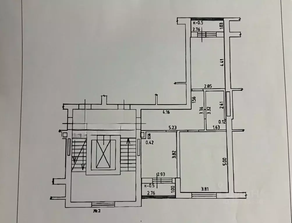 2-к кв. Калининградская область, Калининград Балашовская ул., 2 (62.0 ... - Фото 2