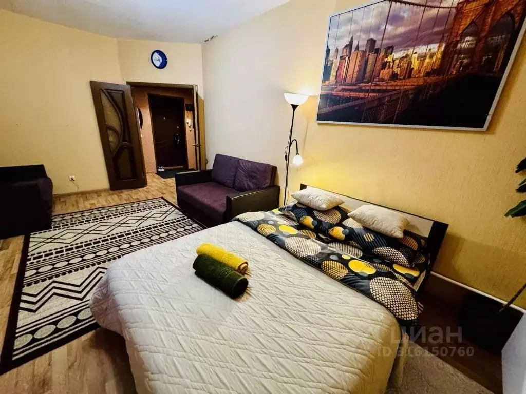 1-к кв. Мордовия, Саранск ул. Попова, 64Гк2 (44.0 м) - Фото 1