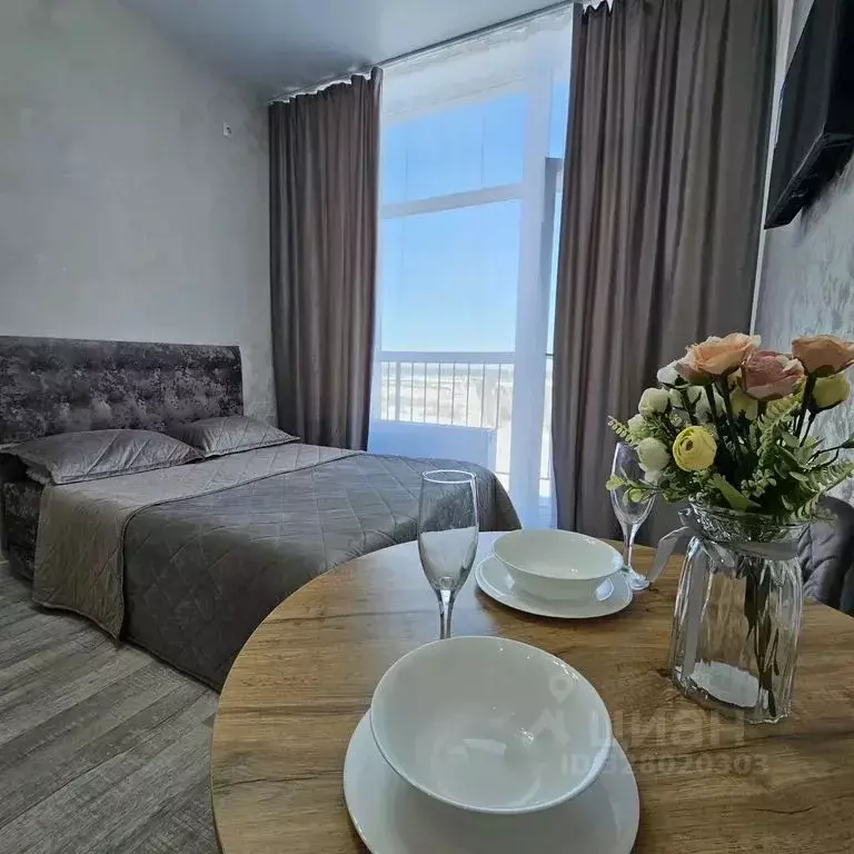 Студия Курганская область, Курган 18-й мкр, 7 (21.0 м) - Фото 1