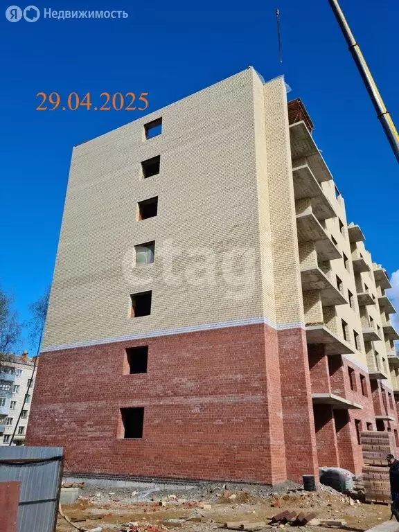 2-комнатная квартира: Рыбинск, Февральская улица, 12 (62.72 м) - Фото 1