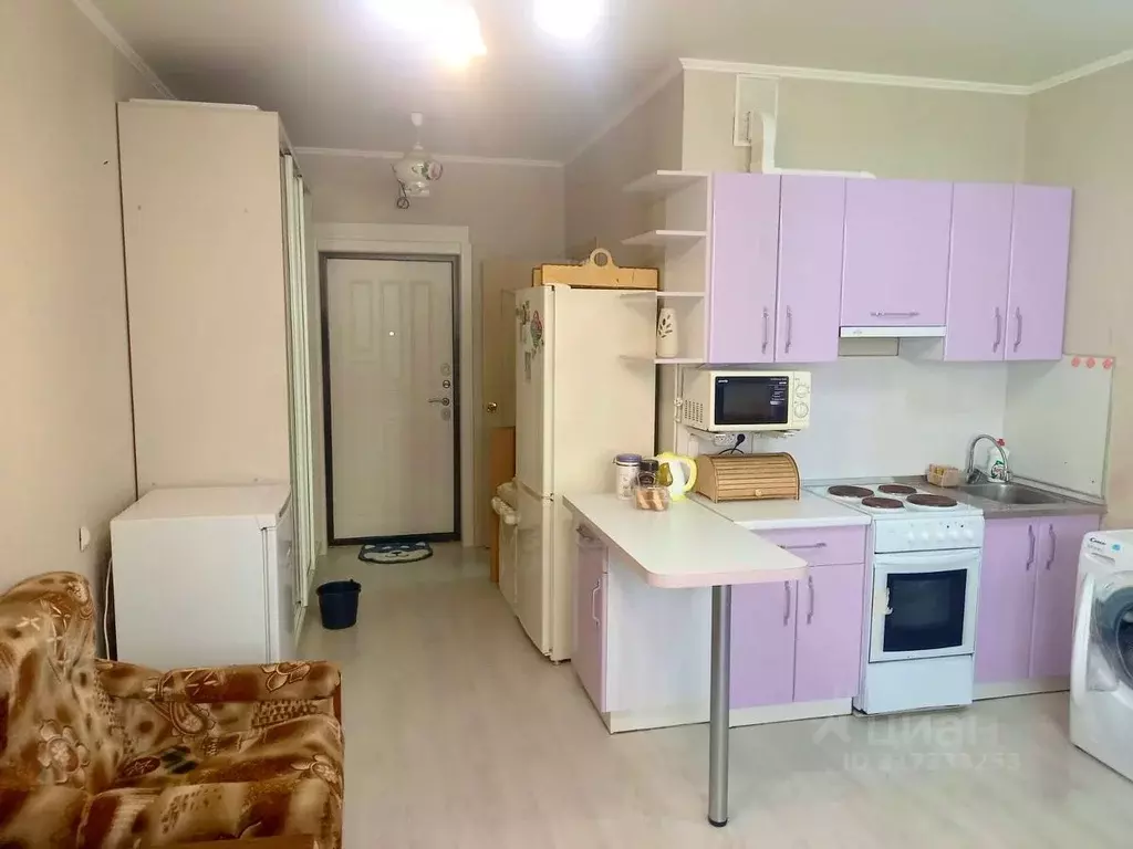 Студия Краснодарский край, Краснодар Славянский мкр, ул. Заполярная, ... - Фото 0