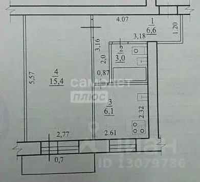 1-к кв. Забайкальский край, Чита ул. Балябина, 10 (31.8 м) - Фото 1