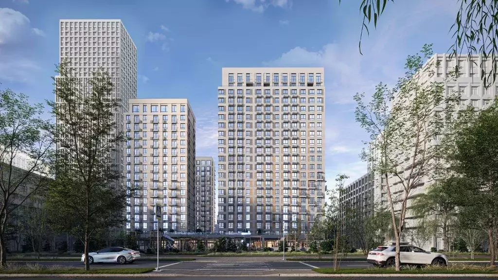 2-к кв. Москва Квартал Герцена жилой комплекс, к1 (57.92 м) - Фото 1