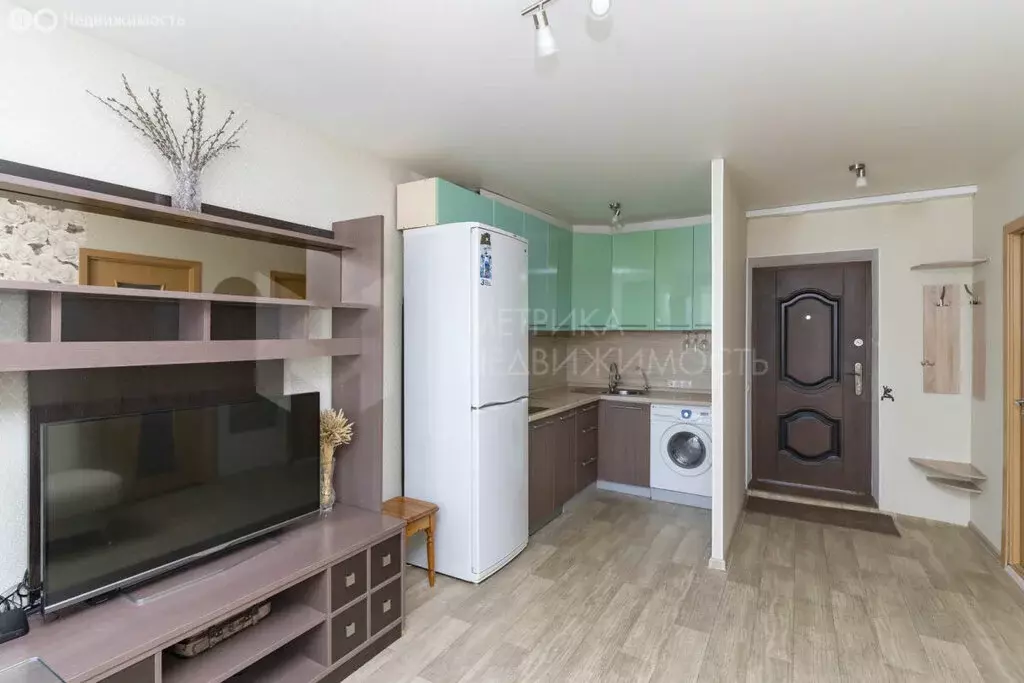 2-комнатная квартира: Тюмень, Олимпийская улица, 17 (30 м) - Фото 1