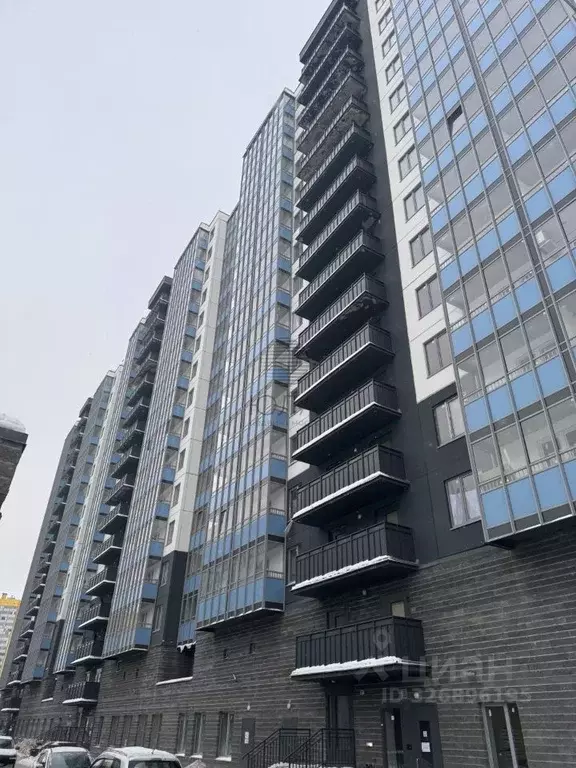 1-к кв. Ленинградская область, Мурино Всеволожский район, ул. ... - Фото 2