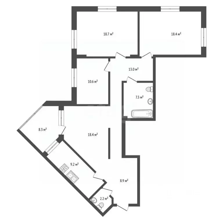 3-к кв. Московская область, Балашиха Салтыковка мкр, ул. ... - Фото 0