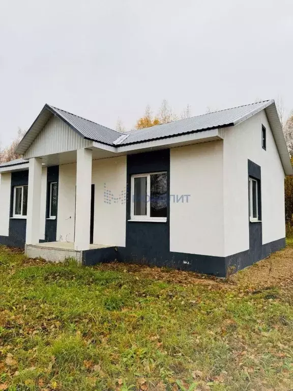 Дом в Нижегородская область, Кстово ул. Коновалова (80 м) - Фото 1