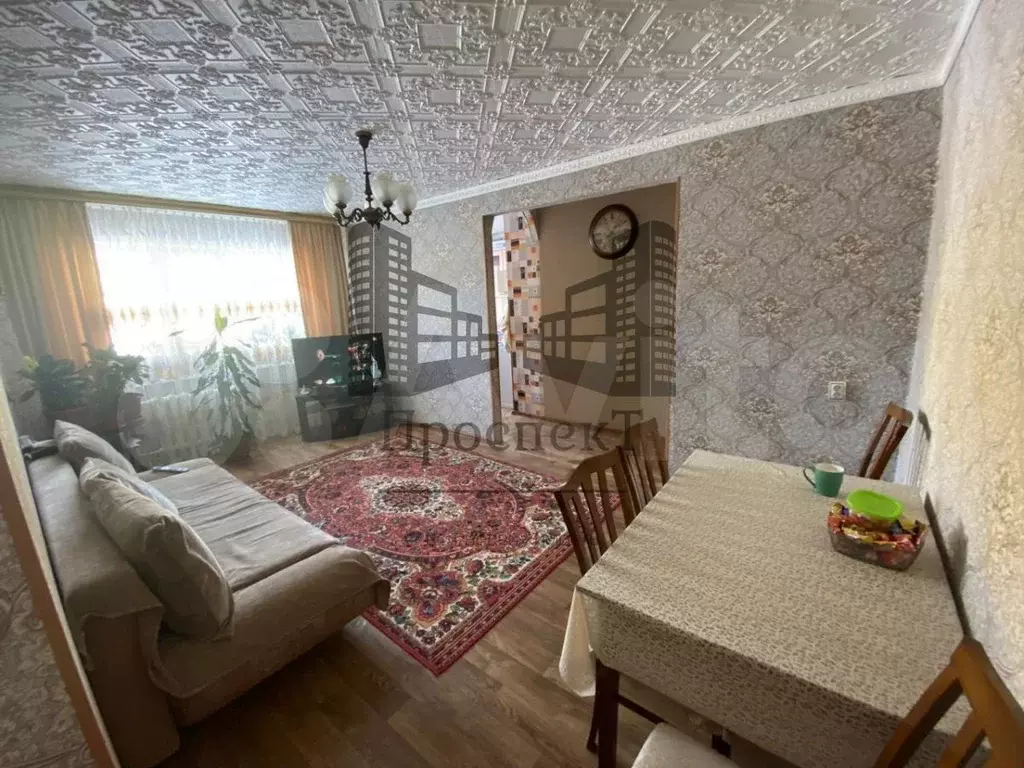 3-к. квартира, 58 м, 2/5 эт. - Фото 0