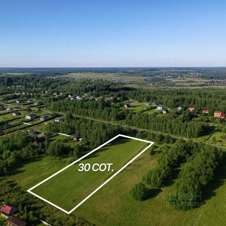 Участок в Московская область, Рузский муниципальный округ, д. Лобково  ... - Фото 1