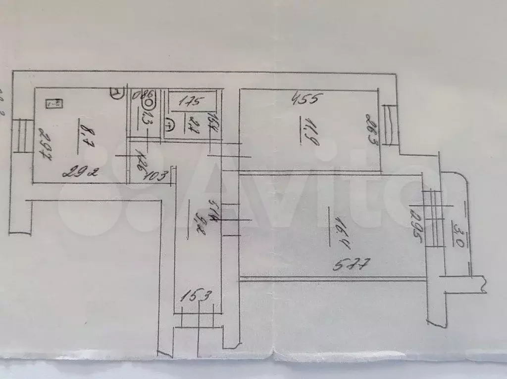 2-к. квартира, 51 м, 7/9 эт. - Фото 0