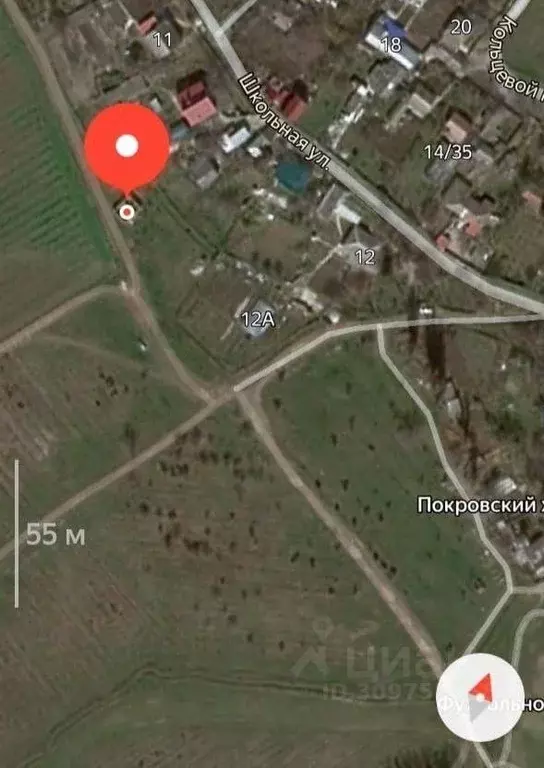 Участок в Крым, Бахчисарайский район, Почтовое пгт ул. Школьная (15.0 ... - Фото 2