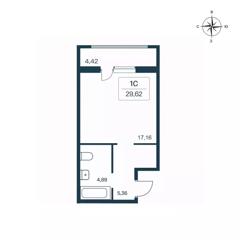 Студия Ленинградская область, Всеволожский район, Заневское городское ... - Фото 0