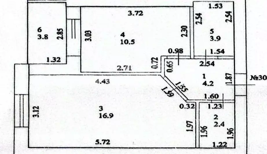 1-к кв. Башкортостан, Октябрьский Социалистическая ул., 10 (40.0 м) - Фото 1