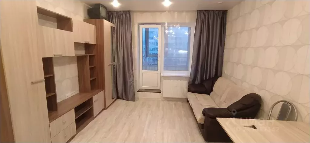 Студия Ленинградская область, Мурино Всеволожский район, ул. ... - Фото 2