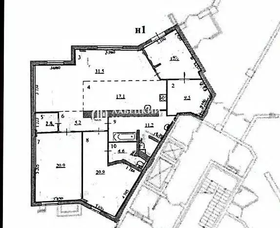 3-к кв. Самарская область, Самара ул. Мечникова, 5 (136.4 м) - Фото 2