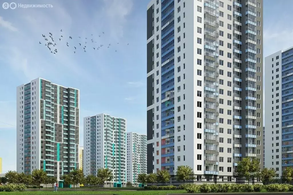 2-комнатная квартира: Санкт-Петербург, улица Корнея Чуковского, 7к3 ... - Фото 1