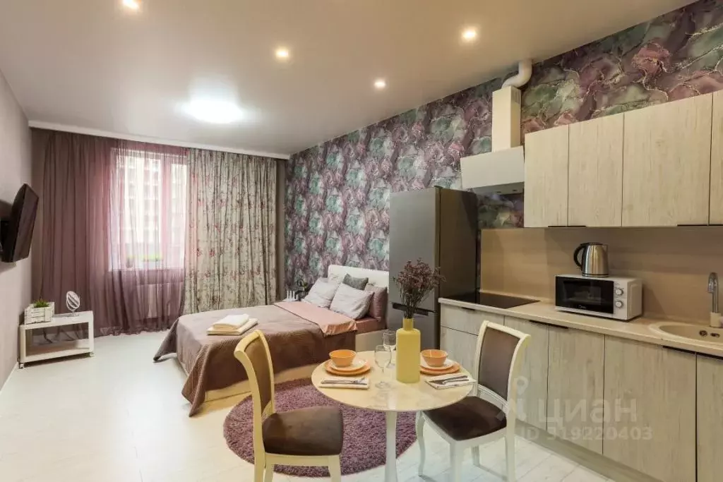 1-к кв. Татарстан, Казань Чистопольская ул., 86/10 (30.0 м) - Фото 0