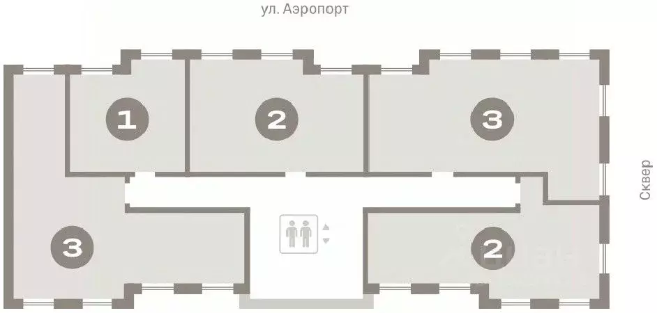 1-к кв. Новосибирская область, Новосибирск ул. Аэропорт, 88 (42.54 м) - Фото 1