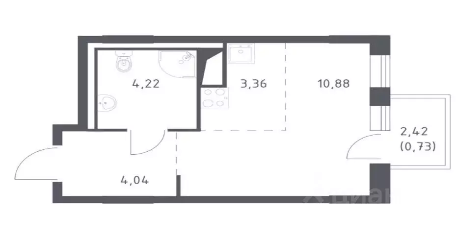 Студия Ленинградская область, Ломоносовский район, Лаголовское с/пос, ... - Фото 1