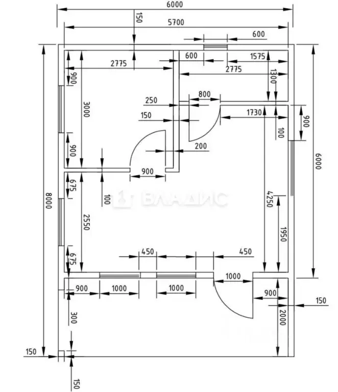 Дом в Пензенская область, с. Бессоновка ул. Совхозная, 155 (48 м) - Фото 2