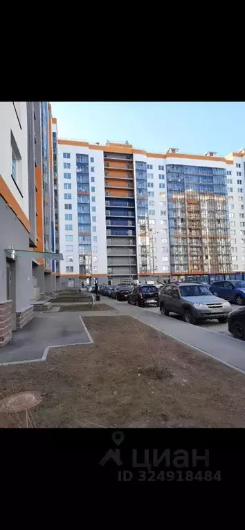 Студия Ленинградская область, Мурино Всеволожский район, ул. Шувалова, ... - Фото 2