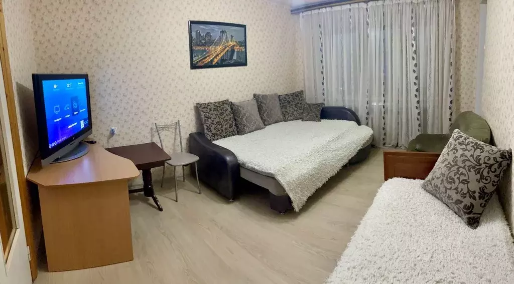 2-к кв. Карелия, Петрозаводск ул. Чапаева, 12 (54.0 м) - Фото 1